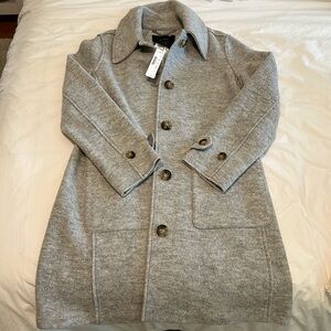 J. Crew Wool Trench Coat